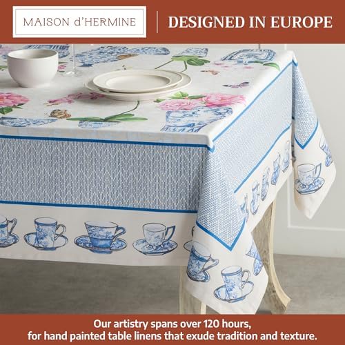 Maison d' Hermine Table Cloth Rectangle Table Reusable 100% Cotton 60"x108" - Image 2