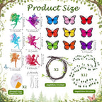 69 Pcs Fairy Birthday Party Decorations Set Enchanted Forest Decor - Image 2