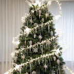 Retisee Crystal Christmas Tree Decor Acrylic Garland, Clear, Hummingbird by Retisee