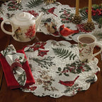 Park Designs Nature Sings Cardinal Napkin Set of 4 - Image 5