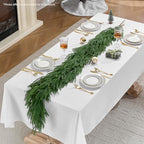 CLEANGOR 2Pcs 6FT Norfolk Pine Garlands for Christmas Decorations Indoor - Image 4