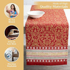 Maison d' Hermine Table Runner 100% Cotton 14.50" x 108" (Single Layer) - Image 3