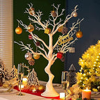 Tree Centerpieces for Weddings White 23in - Decorative Ornament Display Tree for Tables, Tree Branches for Decoration, Artificial Manzanita Tree Centerpiece for Christmas Birthday Party Decor - Image 3