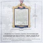 Official 2026 White House Christmas Ornament, America 250th - Image 3