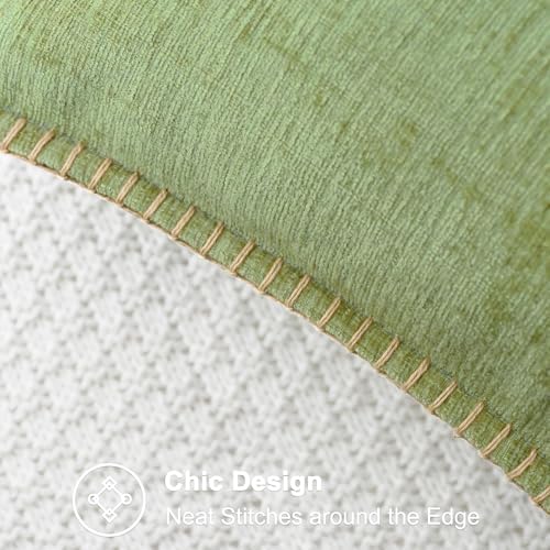 CaliTime Decorative Couch Throw Pillow Covers 26 X 26 Inches Sage Green - Image 3