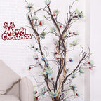 118in Artificial Magnolia Orchid Flowers Garland Hang Vine(Blue) - Image 4