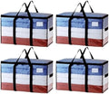 TAILI 4 Pack Clear Extra Large Moving Bags,Storage Bag with Visible Window by TAILI