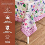 Maison d' Hermine Table Cloth Rectangle Table Reusable 100% Cotton 54"x72" - Image 2