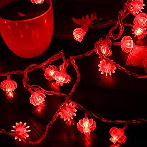 Plug in Lantern String Lights,33ft/10m100 LED Red Lanterns String Lights 8 Modes Fairy Lights for Wedding, Chinese New Year,Spring Festival,Party Decoration,Christmas - Image 5