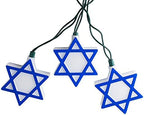 Kurt Adler UL 10-Light Hanukkah Star of David Light Set - Image 6