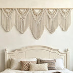 Achart Extra Large macrame wall hanging-71'' W x 32'' H -Boho Wall Decor by Achart
