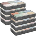 Budding Joy 95L Under Bed Storage Containers, 8 Pack Storage Bags Grey by BuddingJoy-BuildaJoyfulLifeforYou