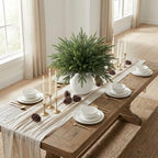 16 Pcs Norfolk Pine Stems, 19" Real Touch Norfolk Pine Branches - Image 3