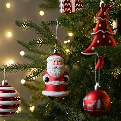 Valery Madelyn 155ct Christmas Ball Ornaments Tree Decorations Set - Image 6