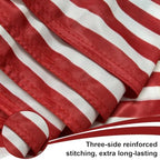 8x12 inch Small American Flags on Stick 12 Pcs for Yard Garden, Mini Hand Held US USA Flags with Stainless Steel Pole Stakes for Outside Lawn Planter 4th of July Decorations - Image 3