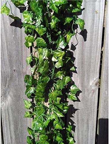 168 feet Fake Foliage Garland Leaves Decoration Artificial Greenery Ivy Vine Plants for Home Decor Indoor Outdoors (Ivy Leaves) - Image 5