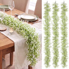 Thiccywoov 3 Pcs Artificial Baby Breath Table Runner Babys Breath Garland by Jgiusenfg