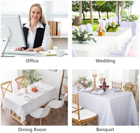 Christmas Chair Covers Set of 6,Stretchable Kitchen Dining Room Chair Covers Decorations Removable Washable Dining Chair Slipcovers Chair Protectors for Dining Room & Kitchen - Image 6
