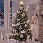 Retisee Crystal Christmas Tree Decor Acrylic Garland, Clear, Butterfly by Retisee