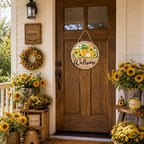 17PCS Interchangeable Welcome Sign for Front Door - Image 5