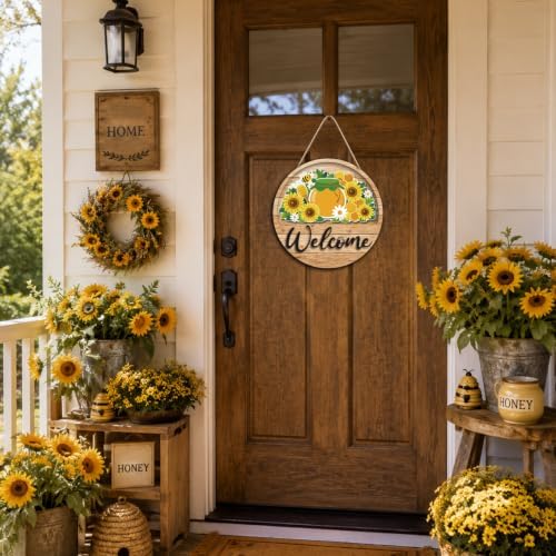 17PCS Interchangeable Welcome Sign for Front Door - Image 5
