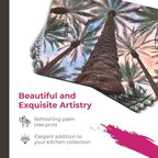 Pimpernel Palms Placemats, Set of 4 (15.7" x 11.7") – Cork-Backed Rectangles Featuring Botanical Artwork, Heat & Stain Resistant Lacquered Surface, Dining Mats & Decorative Protectors for Kitchen - Image 3