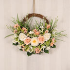 16Inch Grapevine Wreath, 4pcs Rattan Branch Plaim Wreath for Crafts - Image 5