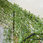 CQURE 140 Pack 980Ft Artificial Ivy Garland,Ivy Garland Fake Vines UV Resistant Green Leaves Fake Plants Hanging Vines for Home Kitchen Wedding Party Garden Wall Room Decor - Image 3