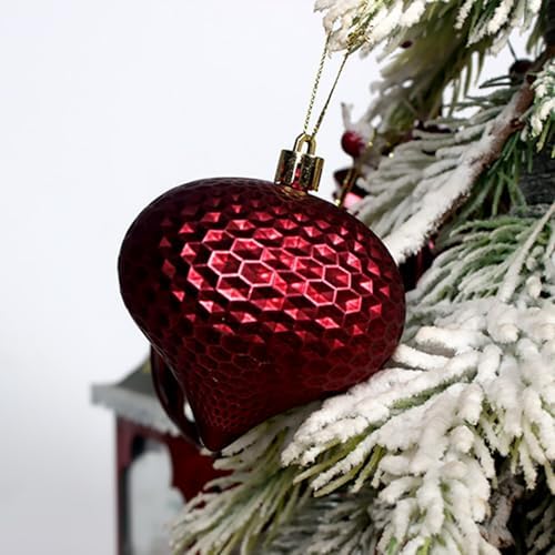 Christmas Tree Balls Ornaments Set, 48 Pcs Shatterproof Plastic Decorative Baubles Shiny Hanging Ball Ornaments for Xmas Tree Holiday Party Wedding Decoration, Royal Blue - Image 6