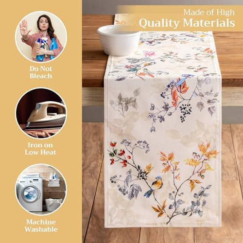 Maison d' Hermine Table Runner 100% Cotton 14.50" x 72" (Double Layer) - Image 3