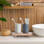 Natural Marble Tray Pedestal Stand, Stone Riser for Bathroom, Kitchen Sink - Image 5