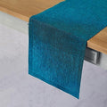 Solino Home 100% Pure Linen Dining Table Runner Teal, Athena 14 x 90 in by SolinoHome