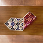 Jacquard Woven Floral Table Runner 18x55 inches – Rustic Gobelin Tapestry Dining Table Decor, Durable Cotton & Polyester Blend Fabric, Vintage Farmhouse Style, Machine Washable Easy Care (Pattern 2) - Image 6