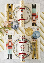 Gold Peppermint Christmas Table Runner - Paper Table Roll for Parties and Winter Holidays - Disposable Table Runner Made in USA - Image 4