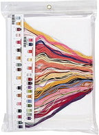 Dimensions Counted Cross Stitch Tree Skirt Kit, Holiday Harmony, 11 Count White Aida, 45'' - Image 2
