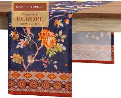 Maison d' Hermine Table Runner 100% Cotton 14.50" x 108" (Single Layer) by MaisondHermine