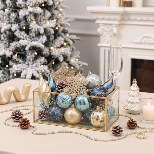 Valery Madelyn 40ct Christmas Tree Decorations Ball Ornaments Set Medium - Image 4