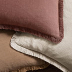 MIULEE Linen Decorative Fall Lumbar Throw Pillow Covers Autumn Glaze 12x20 - Image 2