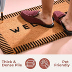Folkulture Door Mat, Welcome Mat, Welcome Matt Outdoor Doormats - 16" x 28" - Image 5