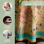 Maison d' Hermine Table Cloth Round Table Reusable 100% Cotton 69" Diameter - Image 3