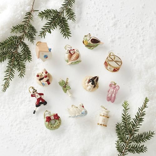 Lenox Twelve Days of Christmas 12-Piece Hanging Ornament Set - Image 3
