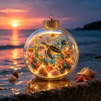 Glowing Christmas Story Ornaments, 8-Piece Light Up Mini Scene Set (Set H) - Image 5