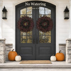 Agusbagli 28’’ Artificial Cimicifuga Fall Wreath for Front Door, Fall Decor - Image 7