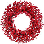 22" Christmas Wreath for Front Door, Christmas Decorations by Nztze%E2%80%93EverlastingGreenery