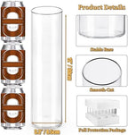 TBWIND 12pcs 12 Inch Clear Glass Cylinder Vases for Centerpieces - Image 3