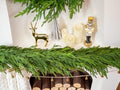 72" Norfolk Pine Garland Real Touch Christmas Garland Faux Cedar Garland Christmas Greenery for Mantle Stairs Table Fireplace Wall Xmas Indoor Outdoor Christmas Decor Holiday Decorations by GreenMoon
