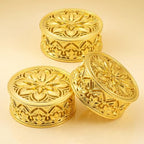 Yexiya 48 Pack Golden Indian Return Gift Boxes for Diwali Pooja, Glittery - Image 3