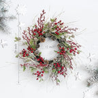 Winter Front Door Wreath 26 Inch Winter Birch - Image 2