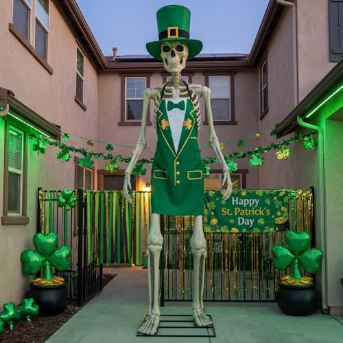 Mepase 12ft Halloween Skeleton Costume Accessories Set - Image 5
