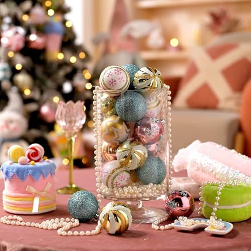 Valery Madelyn 30ct Christmas Ornaments Tree Decorations Set 2 Inch - Image 3